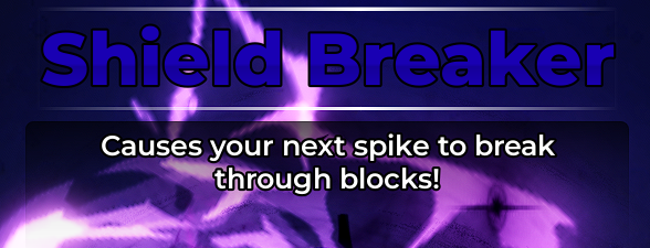 Shield Breaker ability in Volleyball Legends