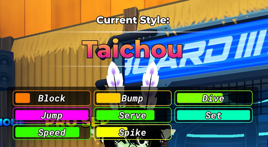 Taichou stats in Volleyball Legends